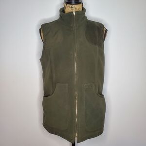 Barbour Dunmoor Gilet Sporting Fleece Vest Size 12